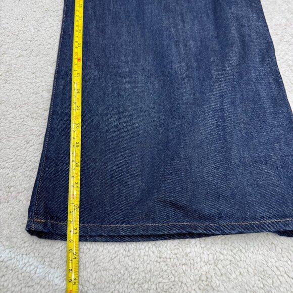 NEW $145 Lauren Ralph Lauren Women's Deep Rinse Wide Leg Denim Jean, Size 18 - Picture 11 of 12